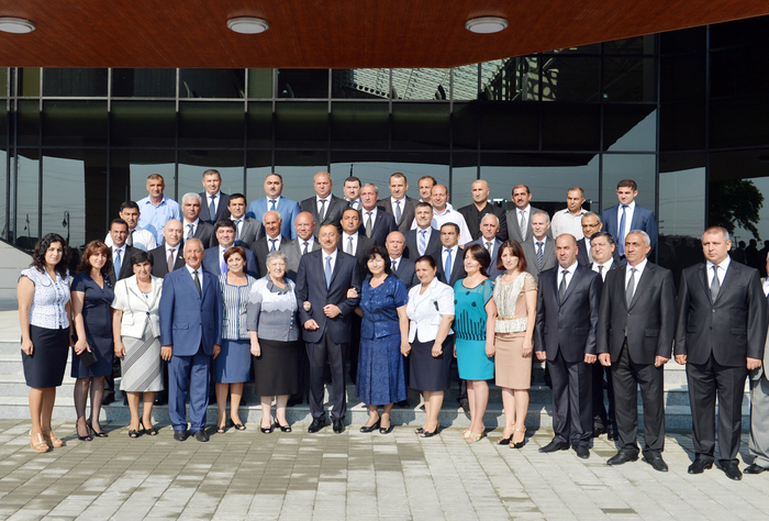 Azerbaijani President attends opening ceremony of Khachmaz Olympic Sport Complex (PHOTO)