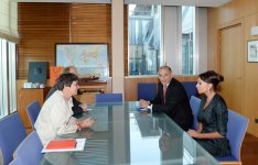 Azerbaijan`s First Lady meets French Minister for Sport, Youth, Popular Education and Associative Life (PHOTO)