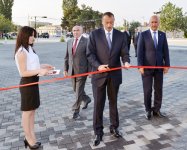 Azerbaijani President attends opening of Heydar Aliyev Center in Siyazan (PHOTO)