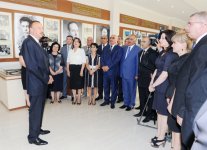 Azerbaijani President attends opening of Heydar Aliyev Center in Siyazan (PHOTO)