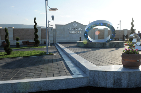 Drinking water and sewerage system commissioned in Siyazan city (PHOTO)