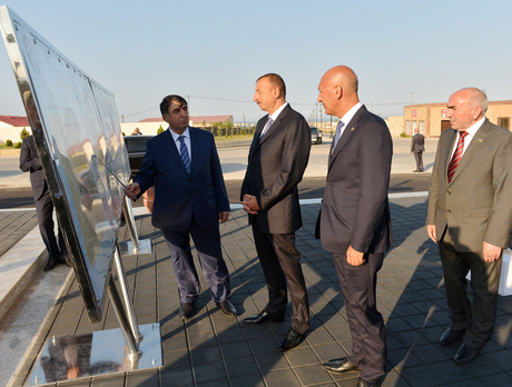 Drinking water and sewerage system commissioned in Siyazan city (PHOTO)