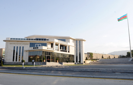 Azerbaijani President attends opening of Heydar Aliyev Center in Siyazan (PHOTO)
