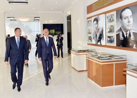 Azerbaijani President attends opening of Heydar Aliyev Center in Siyazan (PHOTO)