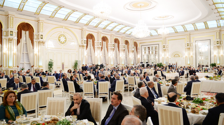 President Ilham Aliyev attends Iftar party (PHOT0)