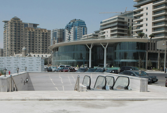 Azerbaijani President attends opening of highway to Qala residential area (PHOTO)