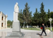 Azerbaijani President arrives in Kurdamir region (PHOTO)