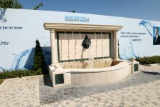 Azerbaijani President attends ceremony to start drinking water supply to Kurdamir region (PHOTO)