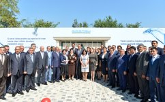 Azerbaijani President attends ceremony to start drinking water supply to Kurdamir region (PHOTO)