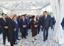 Azerbaijani President attends ceremony to start drinking water supply to Kurdamir region (PHOTO)