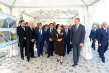 Azerbaijani President attends ceremony to start drinking water supply to Kurdamir region (PHOTO)