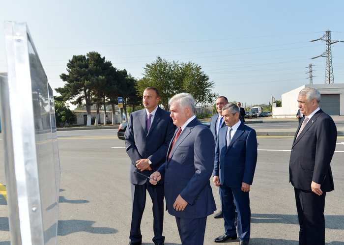 Azerbaijani President Ilham Aliyev familiarizes with major repair works on Sabunchu-Zabrat-Mashtaga-Buzovna road (PHOTO)