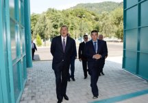 President Ilham Aliyev inaugurates Ismayilli-1 Hydroelectric Power Station (PHOTO)