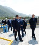 President Ilham Aliyev inaugurates Ismayilli-1 Hydroelectric Power Station (PHOTO)