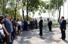 President Ilham Aliyev opens Heydar Aliyev Congress Center in Gabala (PHOTO)