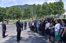 President Ilham Aliyev opens Heydar Aliyev Congress Center in Gabala (PHOTO)