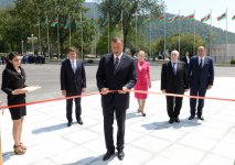 President Ilham Aliyev opens Heydar Aliyev Congress Center in Gabala (PHOTO)