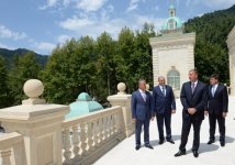 President Ilham Aliyev opens Heydar Aliyev Congress Center in Gabala (PHOTO)