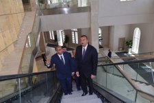 President Ilham Aliyev opens Heydar Aliyev Congress Center in Gabala (PHOTO)