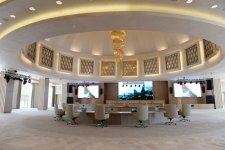 President Ilham Aliyev opens Heydar Aliyev Congress Center in Gabala (PHOTO)