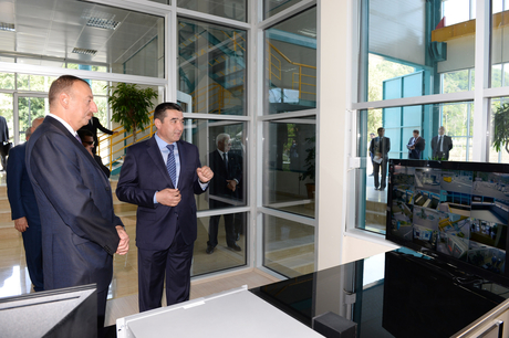 President Ilham Aliyev inaugurates Ismayilli-1 Hydroelectric Power Station (PHOTO)