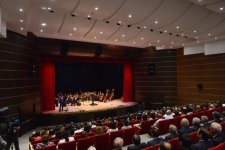 Azerbaijani, Turkish and Kyrgyz presidents attend concert in Gabala (PHOTO)