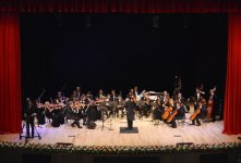 Azerbaijani, Turkish and Kyrgyz presidents attend concert in Gabala (PHOTO)