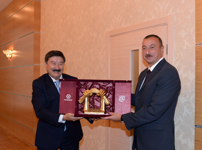 Azerbaijani, Turkish and Kyrgyz presidents attend concert in Gabala (PHOTO)