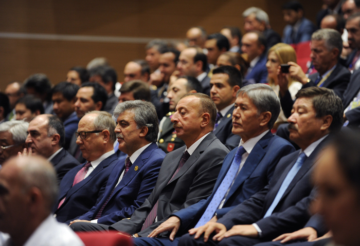 Azerbaijani, Turkish and Kyrgyz presidents attend concert in Gabala (PHOTO)