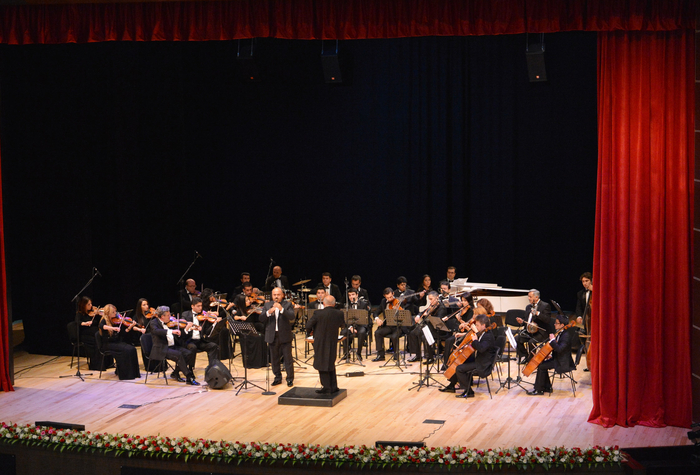 Azerbaijani, Turkish and Kyrgyz presidents attend concert in Gabala (PHOTO)