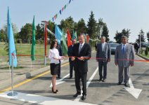 Azerbaijani President opens Gakh Olympic Sports Complex (PHOTO)