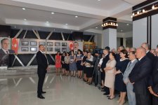 Azerbaijani President opens Gakh Olympic Sports Complex (PHOTO)