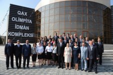 Azerbaijani President opens Gakh Olympic Sports Complex (PHOTO)