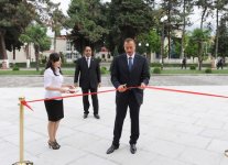 Azerbaijani President Ilham Aliyev attends opening of Balaken regional Culture Centre (PHOTO)