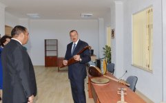 Azerbaijani President Ilham Aliyev attends opening of Balaken regional Culture Centre (PHOTO)