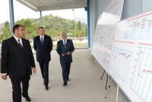Azerbaijani President inaugurates freezing warehouse complex in Balaken District (PHOTO)