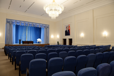 Azerbaijani President Ilham Aliyev attends opening of Balaken regional Culture Centre (PHOTO)