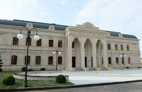 Azerbaijani President Ilham Aliyev attends opening of Balaken regional Culture Centre (PHOTO)