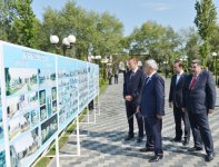 Azerbaijani President attends opening of Heydar Aliyev Center in Sabirabad District (PHOTO)