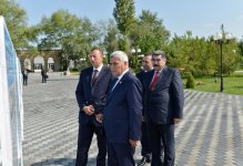 Azerbaijani President attends opening of Heydar Aliyev Center in Sabirabad District (PHOTO)