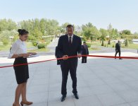 Azerbaijani President attends opening of Heydar Aliyev Center in Sabirabad District (PHOTO)