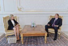 Azerbaijani President receives credentials of Belgian ambassador (PHOTO)