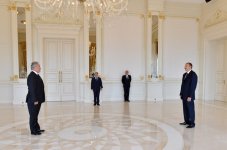 Azerbaijani President receives credentials of ambassadors of several countries (PHOTO)