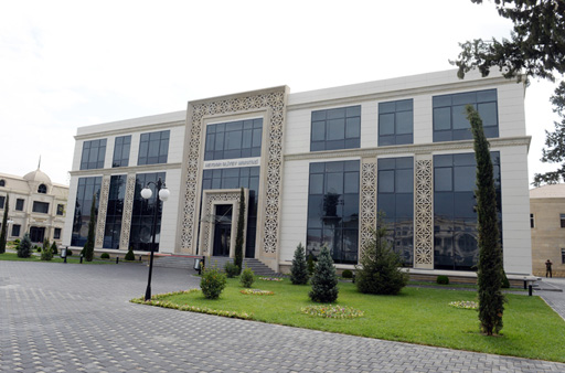 Azerbaijani President attends opening of Heydar Aliyev Center in Bilasuvar (PHOTO)