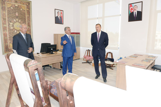 Azerbaijani President attends opening of Heydar Aliyev Center in Bilasuvar (PHOTO)