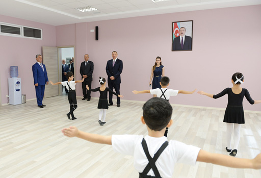 Azerbaijani President attends opening of Heydar Aliyev Center in Bilasuvar (PHOTO)
