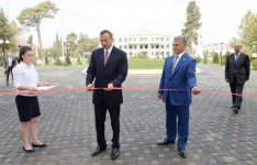 Azerbaijani President attends opening of Heydar Aliyev Center in Bilasuvar (PHOTO)
