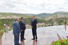 Azerbaijani President arrives in Yardimli District (PHOTO)