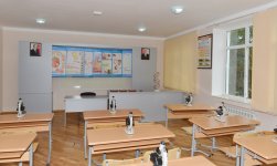 President Ilham Aliyev inspects two remodeled schools in Baku (PHOTO)