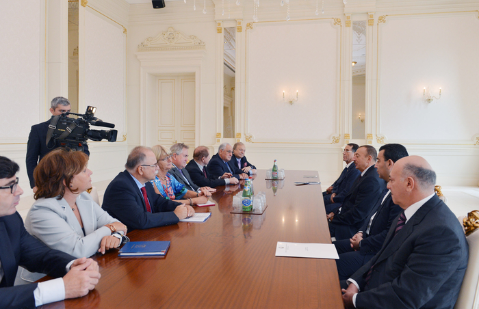 Azerbaijani President receives members of PACE Special Committee`s pre-election mission